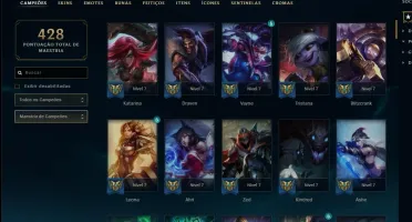 Conta LOL - Ex Gold | Sem Elo 2020