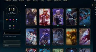 Conta LOL - Ex Gold | Sem Elo 2020