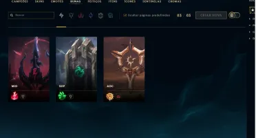 Conta LOL - Ex Gold | Sem Elo 2020