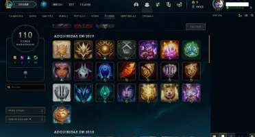 Conta Nível 83, 88 Campeões, Prata 1, MMR Alto e 40 Skins