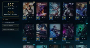 conta lol + valorant