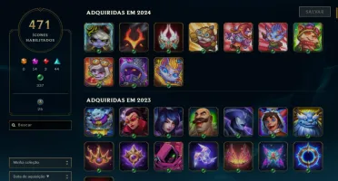 conta lol + valorant