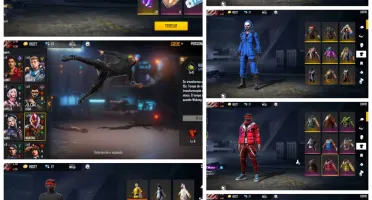 Conta de free fire gemada