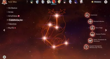 Conta Ar59, 20 Personagens 5*, 4 Archon E 11Armas 5*