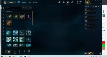 Conta kayle prateada e Corki OVNI (Silver Kayle e crk OVNI)