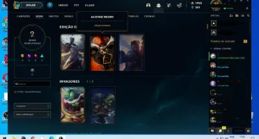 Conta kayle prateada e Corki OVNI (Silver Kayle e crk OVNI)