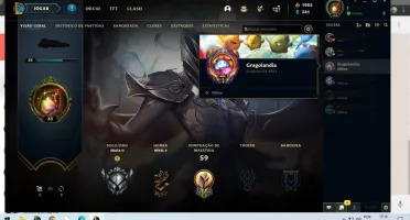 Conta kayle prateada e Corki OVNI (Silver Kayle e crk OVNI)
