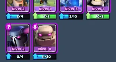 Clash royale várias lendárias