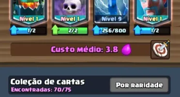Clash royale várias lendárias