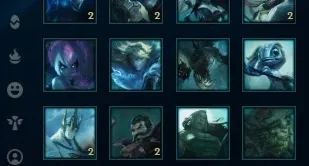 conta lol plat 4 todos os champs e 258 skins
