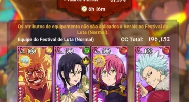 Conta 7DS The Seven Deadly Sins