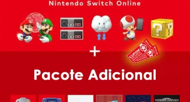 Assinatura Nintendo Switch Online Pacote Adicional 12 Meses