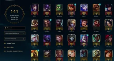 Conta Platina IV - Bom MMR - 46 Champions - 30 Skins