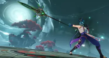 AR37 - Xiao com Jade + Kazuha + Diluc + Keqing + Falcão