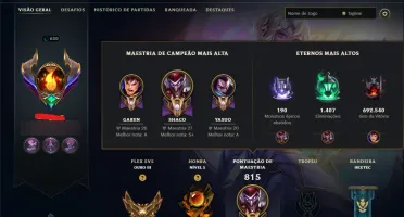 🔥 Conta League Of Legends + Valorant 🔥
