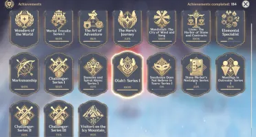 Genshin-AR 51 Diluc-Wolf's gravestone-Qiqi-Jean-venti