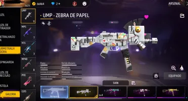 Conta Free fire Com calça Angelical