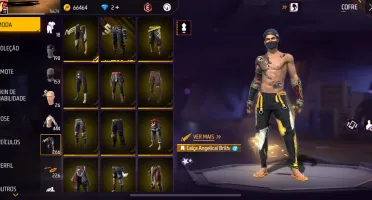 Conta Free fire Com calça Angelical