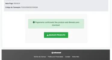 Loja Virtual Digital Estilo Landing Page