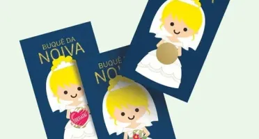 50 Raspadinhas Buquê da Noiva - Escolha o Modelo