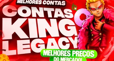 Contas King Legacy Com Estoque E Promoção! MENOR PREÇO 24H