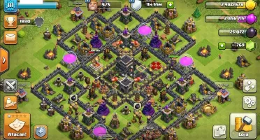 Clash Of Clans cv 9