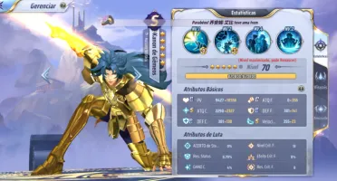 Cc Saint Seiya Serv A141 Com Muitas Invocações!!!