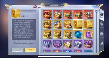 Cc Saint Seiya Serv A141 Com Muitas Invocações!!!