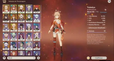 Hutao+Kazuha+Nilou+Yoimiya+Alhaitham+Childe+2 Armas T5 +Outr