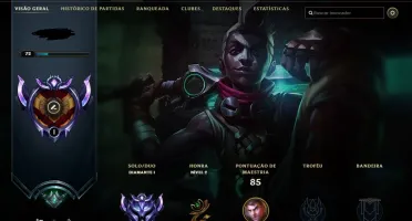 Conta league of legends DIAMANTE 1