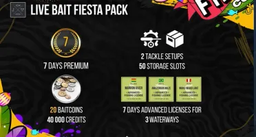 Fishing planet DLC (Live Bait Fiesta Pack)