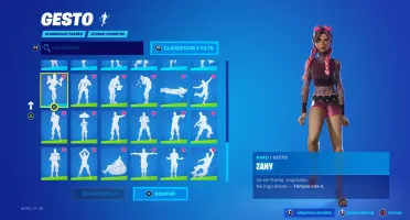 Conta Fortnite Itens Raros
