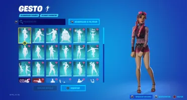 Conta Fortnite Itens Raros