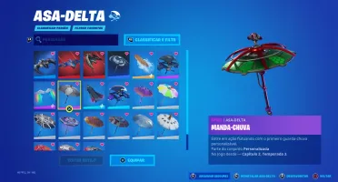 Conta Fortnite Itens Raros