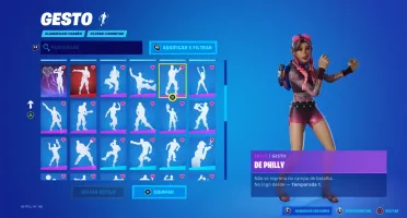 Conta Fortnite Itens Raros