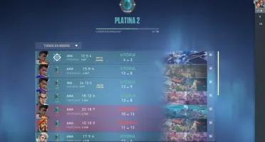 Vendo conta Smurf LVL 27 Plat 2 MMR alto