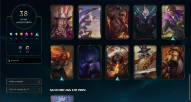 Conta Lol Mestre Top 1 Ekko Br