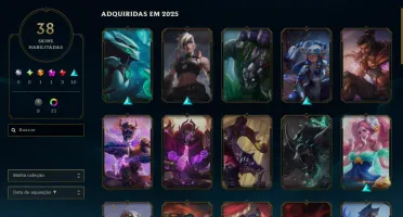 Conta Lol Mestre Top 1 Ekko Br