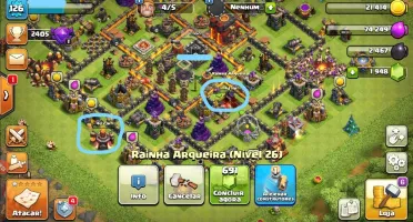 CONTA CLASH OF CLANS CV 10/9 Bem upada!