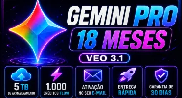 Google Gemini Ai Pro 18 Meses - Privado Garantia 30 Dias