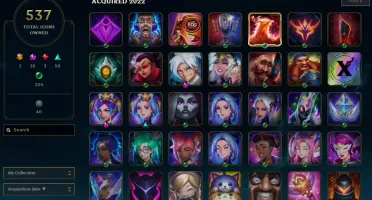 Conta lol diamante 627 skins