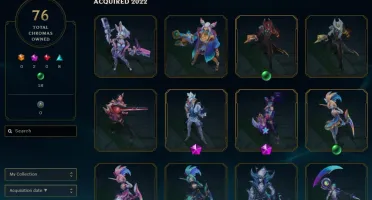 Conta lol diamante 627 skins