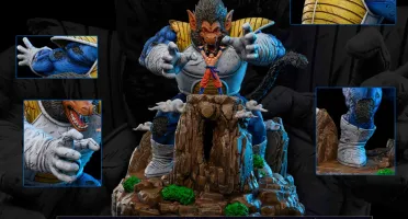 Ozaru Vegeta And Goku Stl 3D Print