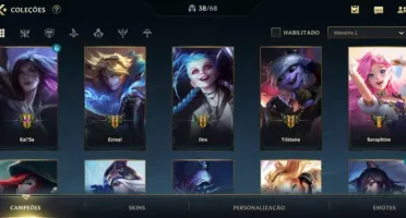 Conta Wild Rift (Nvl 38, Diamante III, Varias Skins)