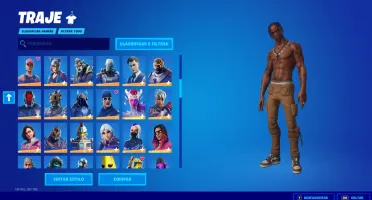CONTA FORTNITE / 183 SKINS / PASSE 6 ATÉ O ULTIMO / STW