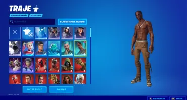 CONTA FORTNITE / 183 SKINS / PASSE 6 ATÉ O ULTIMO / STW