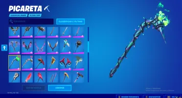 CONTA FORTNITE / 183 SKINS / PASSE 6 ATÉ O ULTIMO / STW