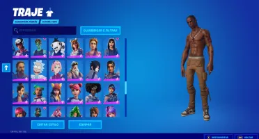 CONTA FORTNITE / 183 SKINS / PASSE 6 ATÉ O ULTIMO / STW