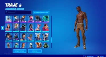 CONTA FORTNITE / 183 SKINS / PASSE 6 ATÉ O ULTIMO / STW