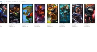 PROMOÇÃO: CONTA COM 101 CAMPEÕES E 11 SKINS !